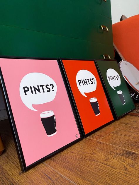 Irish Sayings, Irish Quotes, Paper Frame, Green And Pink, Guinness, My Favourite, Pink And Green, Going Out, Product Launch