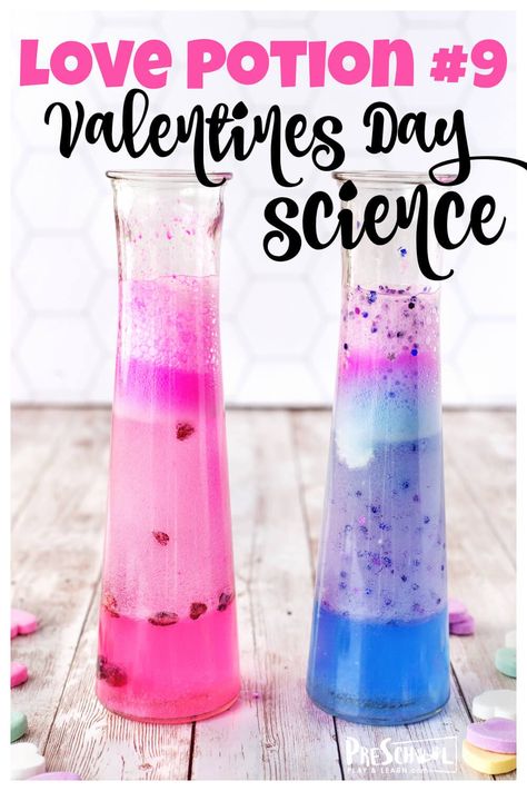 Valentine Science Experiments, Valentine Math Activities, Valentines Day Crafts For Preschoolers, Preschool Valentines Activities, Science Valentines, Kindergarten Valentines, Valentine Art Projects, Math Valentines, Science Experiments For Preschoolers