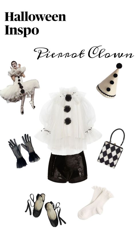 People Born In August, Pierrot Costume, Clown Halloween Costumes, Circus Outfits, Pierrot Clown, Classy Halloween Costumes, Clown Clothes, Facts About People, Classic Halloween Costumes