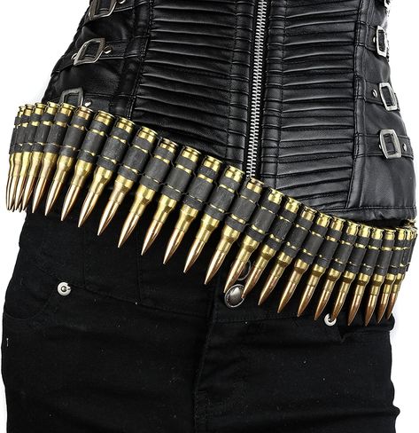 Military Fashion Menswear, Studded Leather Vest, Bullet Belt, Dark Link, Apocalyptic Clothing, Brass Shell, Street Punk, Classic Sunglasses, Branded Belts