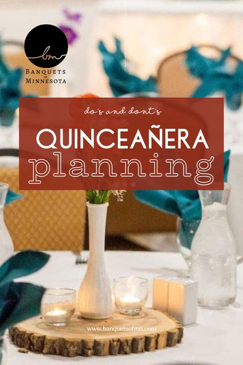 Planning your daughter's quinceañera? Banquets of Minnesota has the dos and don'ts to ensure a memorable celebration! From venue selection to cultural traditions, follow these tips for a stress-free event. Contact us for all your quinceañera needs! 🎉 Quinceanera Venue, Quinceanera Traditions, Planning List, Cultural Traditions, Quinceanera Planning, Dos And Don'ts, Birthday Party Celebration, Charity Events, Free Event