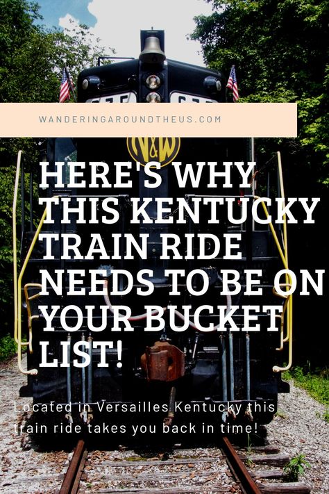 Train Rides In West Virginia, Kentucky Things To See, Kentucky Road Trips Places To Visit, Train Vacations America, Kentucky Travel Places To Visit, Best Train Rides In The Us, Train Rides In America, Kentucky Vacation Ideas, Kentucky Road Trip