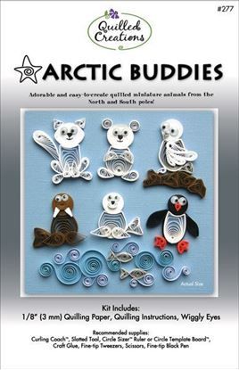 Arctic Buddies Quilling Kit Quilled Animals, Quilling Instructions, Quilling Supplies, Quilling Animals, Paper Quilling For Beginners, Art Quilling, Desain Quilling, Paper Quilling Patterns, Quilling Christmas