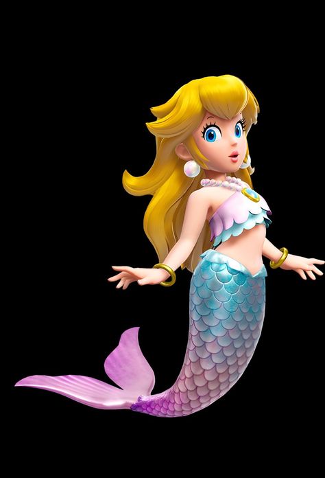 Peach Mario Bros, Lucas Movie, Peach Mario, Super Princess Peach, All The Princesses, Super Princess, Peach Wallpaper, Mermaid Images, Diy Mickey Ears