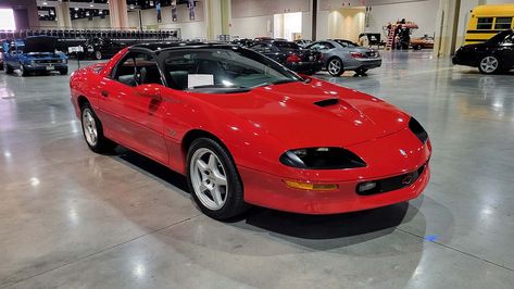 1996 CHEVROLET CAMARO Z28 For Sale at Vicari Auctions Biloxi Fall, 2024 Car Auctions, Red Interiors, Chevrolet Camaro, Fall 2024, Grey Leather, Leather Interior, Classic Cars, Auction, Cars