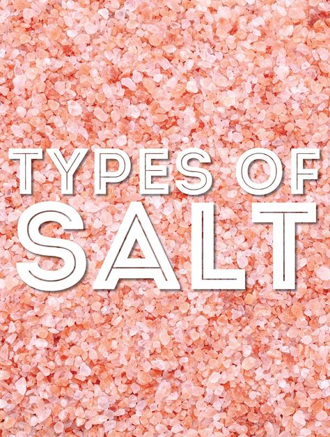 From table salt to flaky sea salt and pink salt to truffle salt, we're covering 19 types of salt and how to use them in this comprehensive guide! Types Of Salt, Epsom Salt Benefits, Salt Making, Sea Salt Recipes, Salt Brine, Flakey Salt, Iodized Salt, Finishing Salt, Pickling Salt