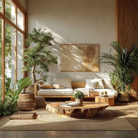 Enhancing Wellness through Biophilic Interior Design Ideas • 333+ Images • [ArtFacade] 2024 Living Room Trends, Kristen Mcgowan, Biophilic Interior, Sustainable Interior Design, Interior Design Courses, Modern Rustic Decor, Casa Vintage, Living Room Trends, 아파트 인테리어