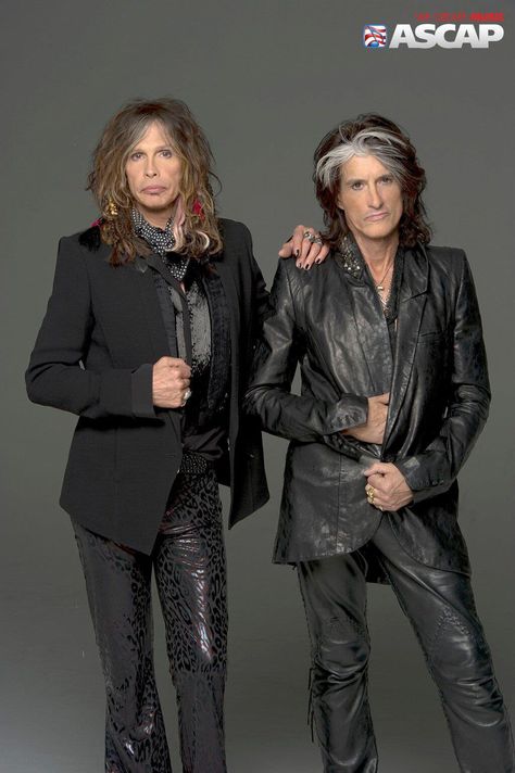 Steven Tyler and Joe Perry — ASCAP Songwriter Awardees Aerosmith Guitarist, Steve Tyler, Tom Hamilton, Brad Whitford, Sandy West, Tyler Aerosmith, Steven Tyler Aerosmith, Johnny Depp Pictures, Joe Perry