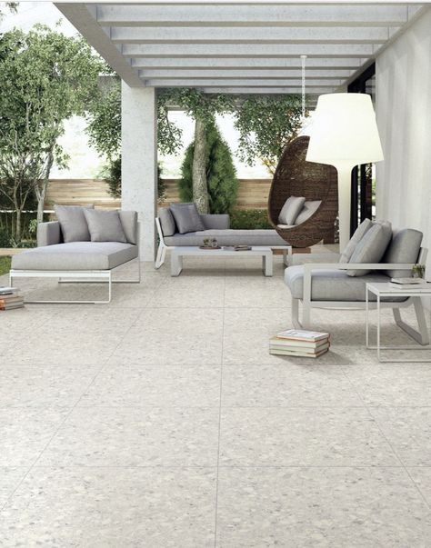 Terrazzo Flooring Outdoor, Terazzo Floor, Terrazzo Floor Tiles, Tiles Designs, Exterior Wall Tiles, Exterior Tiles, Balcony Flooring, Wall Decoration Ideas, Wall Tiles Design