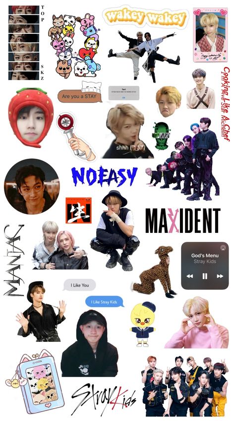 God's Menu Stray Kids, Stray Kids Stickers, Skz Stickers, Easy Magic Tricks, Kids Zoo, Kpop Stickers, Buy Stickers, Phone Logo, Pop Stickers