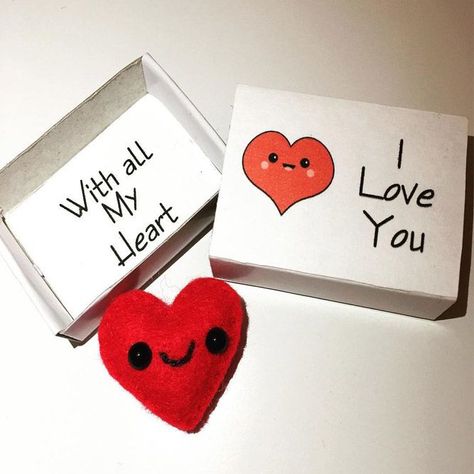 Father's Day Gifts Ideas, Small Diy Gifts, Matchbox Crafts, Thoughtful Gifts For Him, Romantic Gifts For Him, Bff Gifts Diy, Friends Diy, Cadeau Diy, Diy Gifts For Boyfriend