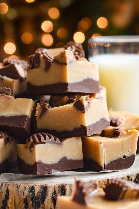 Chocolate Peanut Butter Fudge Inn Recipes, Dance Around The Kitchen, Butter Desserts, Truffle Cookies, Chocolate Peanut Butter Desserts, Peanut Butter Fudge Recipe, Peanut Butter Fudge Easy, Chocolate Peanut Butter Fudge, Cookie Dough Truffles