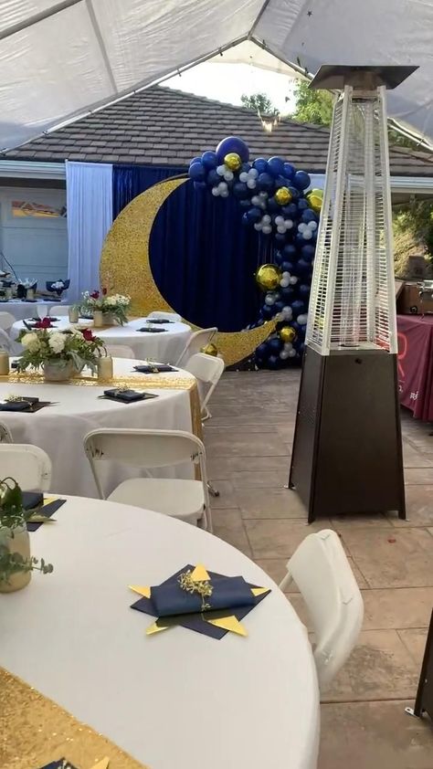 Starry Night Lovely Baby Shower Balloon Arch Idea in 2022 | Balloon decorations, Baby shower balloon arch, Moon baby shower Shower Balloon Arch, Starry Night Prom, Moon Stars Baby Shower, Debut Theme, Balloon Arch Diy, Baby Shower Balloon Arch, Balloon Arch Decorations, Moon Balloon, Moon Baby Shower