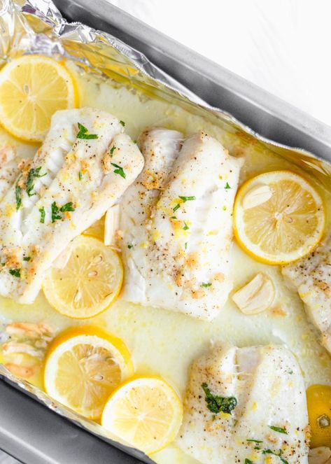 Cod Loin Recipes, Healthy Family Dinner, Fish Supper, Atlantic Cod, Best Fish Recipes, Herb Oil, Spatchcock Chicken, Healthy Family Dinners, Cod Recipes