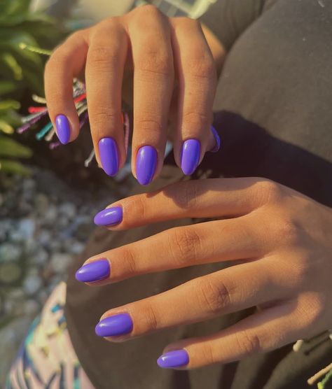 Dark Lilac Nails, Purple Nail Ideas, Purple Chrome Nails, Funky Fingers, Plum Nails, Purple Tips, Confetti Nails, Velvet Nails, Lilac Nails