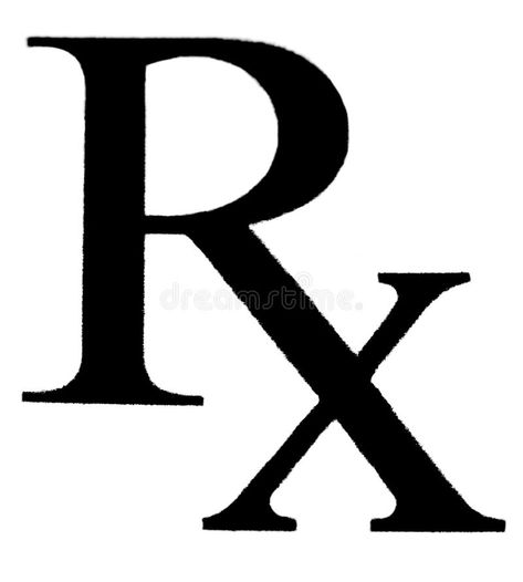 RX written in a white papper vector illustration Rx Tattoo, Rx Logo, Health Journal, Pharmacy, Medical, Design