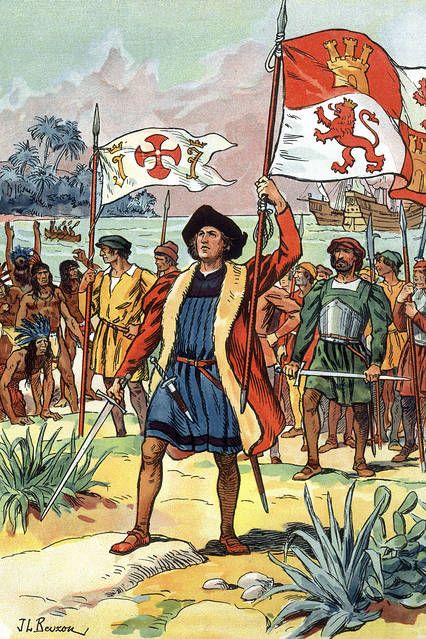 Straight Talk About Christopher Columbus. Europeans acted the way that conquerors always did. We judge them harshly because they spread a then-novel idea: equality. Taino Indians, Cc Cycle 3, History Jokes, Christopher Columbus, National Holiday, Columbus Day, English History, History Projects, Trivia Questions