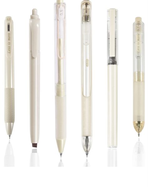 BAYTORY 5Pcs Gel Pens and 1Pc Highlighter, Quick Dry Ink Pen Fine Point Black 0.5mm, Aesthetic Stuff Retractable Rolling Ball Pen Smooth Writing for School Supplies Journaling Notetaking (Beige) School Pens, Fine Point Pens, Coloring Journal, Vintage Pens, Gel Pens Set, Gel Ink Pens, Cute Pens, Writing Pens, Pointed Pen