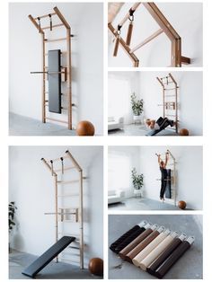 Small Home Gyms, Home Made Gym, Home Gym Basement, Dream Home Gym, Home Gym Garage, Workout Room Home, Mini Gym, Diy Home Gym, Basement Gym