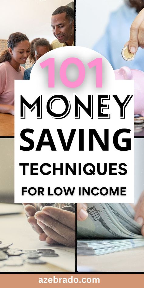 Make every dollar count with our comprehensive guide to 101 money saving techniques specifically designed for low income households. Learn how to cut expenses and boost savings. Click the image to know more. Follow us for more tips. Hashtags: #LowIncomeBudgeting #MoneyManagementTips #StretchingYourBudget Single Mom Finances, Low Income Budgeting, Grocery Savings Tips, Cut Expenses, Money Saving Techniques, Saving Techniques, Money Strategy, Money Frugal, Saving Money Budget