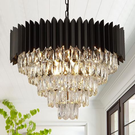 Brass Chandelier, Black Chandelier, Crystal Chandelier, Clear Crystal, Chandeliers, Room Bedroom, Dining Room, Ceiling, Brass