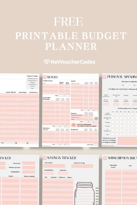 Home Budget Template, Printable Meal Planner Monthly, Printable Budget Planner, Free Budget Printables, Meal Planner Printable Free, Budget Planner Free, Budget Template Free, Money Template, Monthly Budget Printable