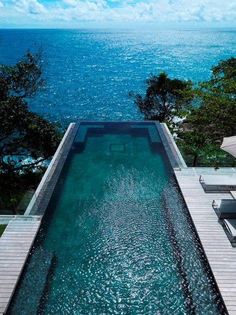 thailand Living Pool, Casa Exterior, Dream Pools, Beautiful Pools, Pool Design, Phuket Thailand, Cool Pools, Infinity Pool, Pool Designs