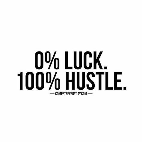 0% Luck 100% Hustle! MAke it happen people! #thebossladenterprises Hustle Quotes, Boss Babe Quotes, Babe Quotes, Sunday Quotes, Boss Quotes, Sport Motivation, Stay Positive, Work Quotes, Entrepreneur Quotes