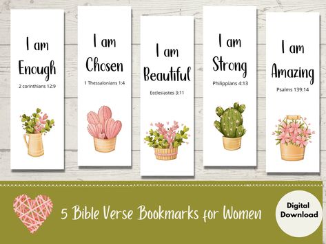 Bible Verses Bookmark, Bible Verse Bookmarks, Verse Bookmark, Watercolour Bookmarks, Unicorn Topper, Bible Study Template, Star Bible Verse, Bookmark Printable, Christian Lyrics