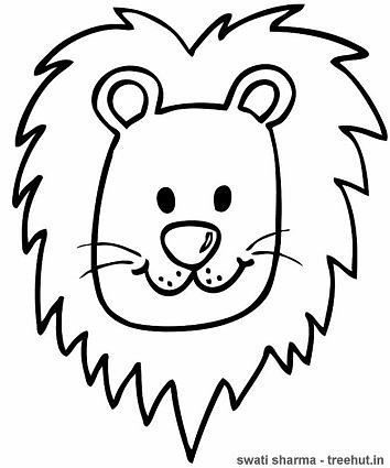 lion head | Lion coloring pages, Coloring pages, Lion face How To Draw A Lion Face, Printable Lion Face, Lion Head Template Free Printable, Lion Face Template Free Printable, Lion Pictures Art, How To Draw Lion, Toddler Canvas Art, Lion Drawing Easy, Lion Outline