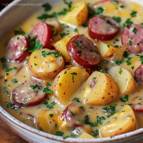 Hearty Kielbasa Potato Soup - Easy Recipe - My Home Made Recipe