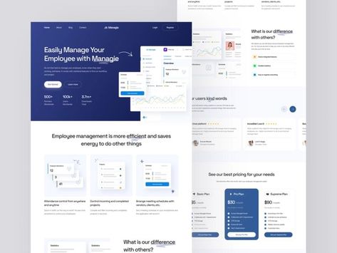 Saas Landing Page, Business Web Design, Website Landing Page, Typo Poster, Ecommerce Template, Agency Website, Homepage Design, Web Ui Design, Instagram Inspiration Posts