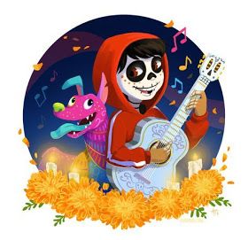 Coco Disney, Disney Coco, Edible Paper, Pixar Movies, Mexican Art, Disney Halloween, Animation Studio, Disney Pins, Disney Fan Art