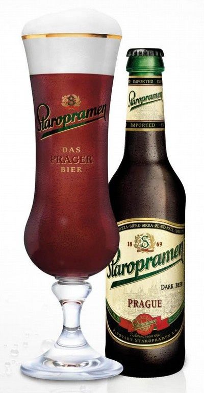 "Staropramen" dark beer from the brewery of the same name, Prague, Czechia Staropramen Beer, Push Through, Czech Beer, Beer Collection, Premium Beer, Dark Beer, Belgian Beer, All Beer, Beer Brands