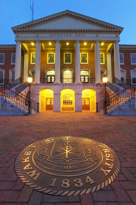 Campus Activities, College Vision Board, Wake Forest University, Frisbee Golf, Snack Shop, College Aesthetic, Georgetown University, Dream College, North Carolina Homes