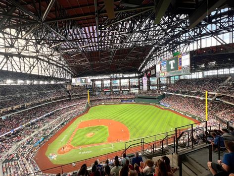 Ballpark Review: Globe Life Field (Texas Rangers) – Perfuzion Tiefling Paladin, Mlb Stadium, Texas Quotes, Mlb Stadiums, Friends In Low Places, Palomino Horse, Retractable Roof, Nolan Ryan, Take Shelter