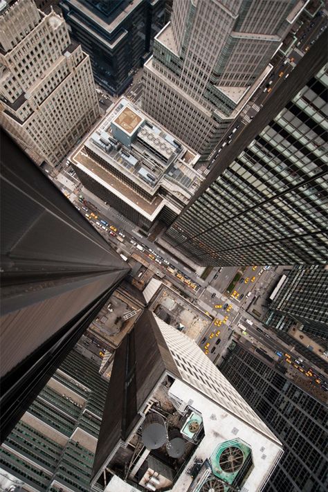 Intersection (NYC) by Navid Baraty in Photography Photo New York, Voyage New York, Empire State Of Mind, Aerial Photograph, Alternative Apparel, Tableau Design, Concrete Jungle, Rooftops, Big City