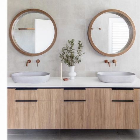 Brushed Copper Archives | ABI Bathrooms & Interiors Brushed Copper Tapware, Copper Taps Bathroom, Small Ensuites, Copper Tapware, Abi Bathrooms, Cool Sheds, Single Sink Kitchen, Abi Interiors, Wall Hung Sink