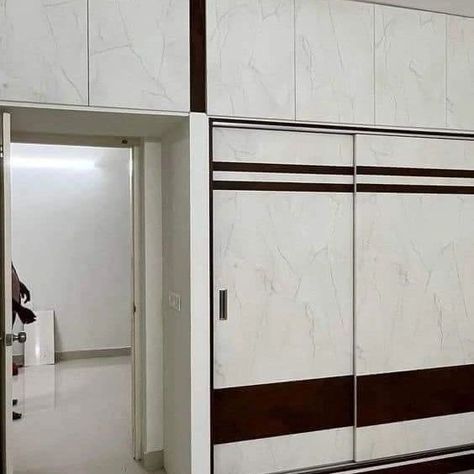 Wardrobe Designs ✨️ . . . . #cupboarddesign #cupboarddesigns #slidingwardrobes #cupboarddesignforbedroom #explorepage #sethiglassplywood#cupboarddesignsforbedroom #cupboard #wardrobe #wardrobedesigns #almiradesign #viralpost❤️❤️❤️❤️❤️😍😍😍😎💯💯💯💯 #newkitchenhacks #latestfashion #amitabhbachchan #bestoutofwaste #indvssa Wardrobe Matte Laminate Design, White And Brown Cupboards Bedroom, Cupboard Plywood Design, Wardrobe Slider, Bedroom Cupboard Designs Colour, Almari Design Bedroom, Latest Cupboard Designs, बेडरूम डिजाइन, Bad Room Design