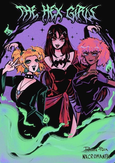 Hex Girls, My Gf, Uk Shop, Art Print, Tumblr, Purple, Hair, Pink, Art