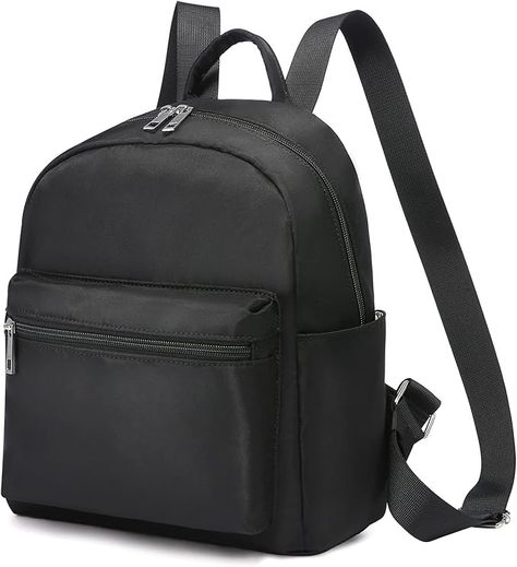 Amazon.com: LOVEVOOK Mini Backpack for Women Purse Fashion Small Black Backpack Daypack for Dating Gift for Her Waterproof : Clothing, Shoes & Jewelry Backpack Purses, Daily Backpack, Small School Bags, Small Backpack Purse, Cute Mini Backpacks, Mini Backpack Purse, Backpack For Women, Light Backpack, Travel Bags For Women