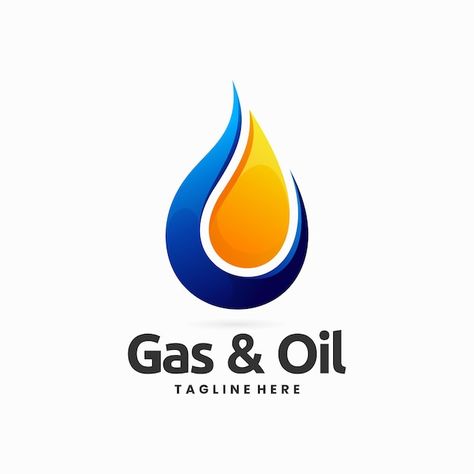 Gas and oil logo design for business or ... | Premium Vector #Freepik #vector #petroleum-logo #gas-logo #blue-flame #energy-logo Oil Company Logo Design, Petroleum Logo Design, Gas Company Logo, Oil And Gas Logo, Petroleum Logo, Energy Company Logo, Oil Logo Design, Oil Company Logos, Energy Logo Design