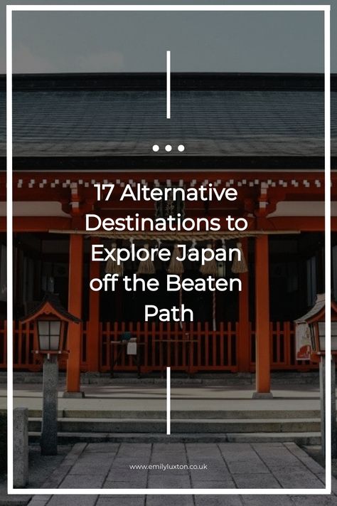 A bunch of awesome travel bloggers share their recommendations for exploring Japan off the beaten path. Add these destinations to your Japan itinerary! Off The Beaten Path Travel, Okinawa Beach, Yakushima, Otaru, Japan Itinerary, Backpacking Asia, Japan Travel Tips, Travel Japan, Wakayama