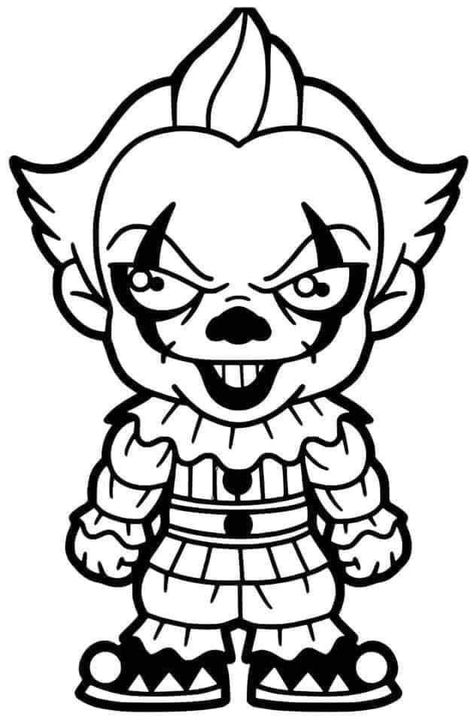 Horror Coloring Pages, Trippy Cartoon, Halloween Decals, Halloween Vinyl, Cricut Halloween, Halloween Drawings, Cartoon Coloring Pages, Halloween Coloring Pages, Horror Characters