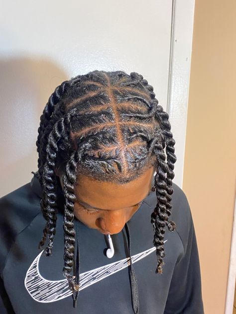 Invisible Locs For Men, Jumbo Twists Men, Invisible Locs Men, Fade Braids, Male Braids, Cornrow Styles For Men, Box Braids Men, Invisible Locs, Haircut Ideas Trendy