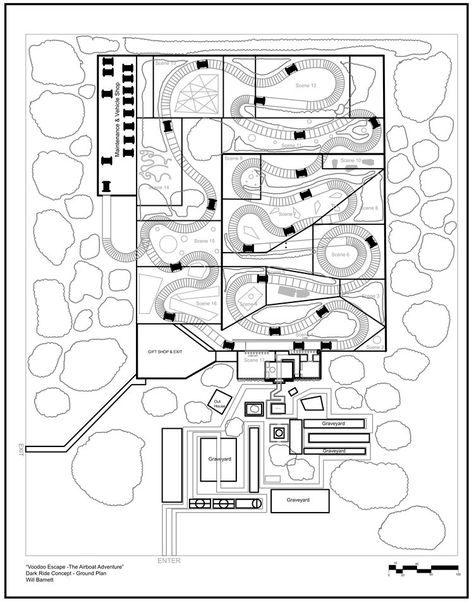 Dark Rides Amusement Parks, Theme Park Layout, Theme Park Tycoon 2, Coaster Inspiration, Theme Park Tycoon, Theme Park Planning, Theme Park Concept Art, Theme Park Ideas, Theme Park Design