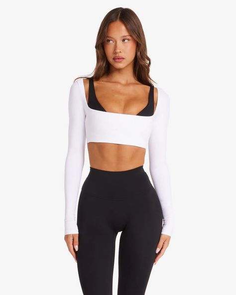 Women's Activewear & Athleisure | CSB – Page 5 Crop Tops Online, Cute Gym Outfits, Workout Fits, Shop Boutique, Workout Outfit, Buy Now Pay Later, Long Sleeve Crop, Womens Activewear, Workout Wear