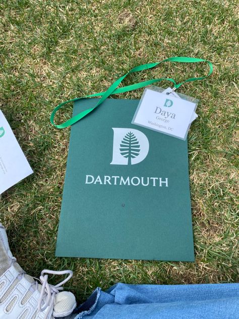 College Acceptance Aesthetic, Dartmouth University, University Inspiration, College Acceptance, High School Days, Dartmouth College, Vision Board Pics, Acceptance Letter, Mi Life