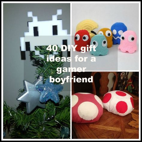 Gift Surprise Ideas, Gifts For Gamer Boyfriend, Gamer Friends, Gamer Boyfriend, Gifts For Gamers, Themed Treats, Handmade Gifts For Boyfriend, Painted Pots Diy, Diy Father's Day Gifts