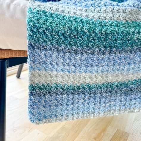 Check You Later Throw, Lap Blanket Patterns Free, Easy Lap Blanket Crochet, Crochet Pattern Lap Blanket, Easy Lap Blanket Crochet Pattern Free, Free Single Crochet Patterns, Beginner Crochet Lap Blanket, Lap Afghan Free Pattern, Quick And Easy Crochet Lap Blanket Free Pattern